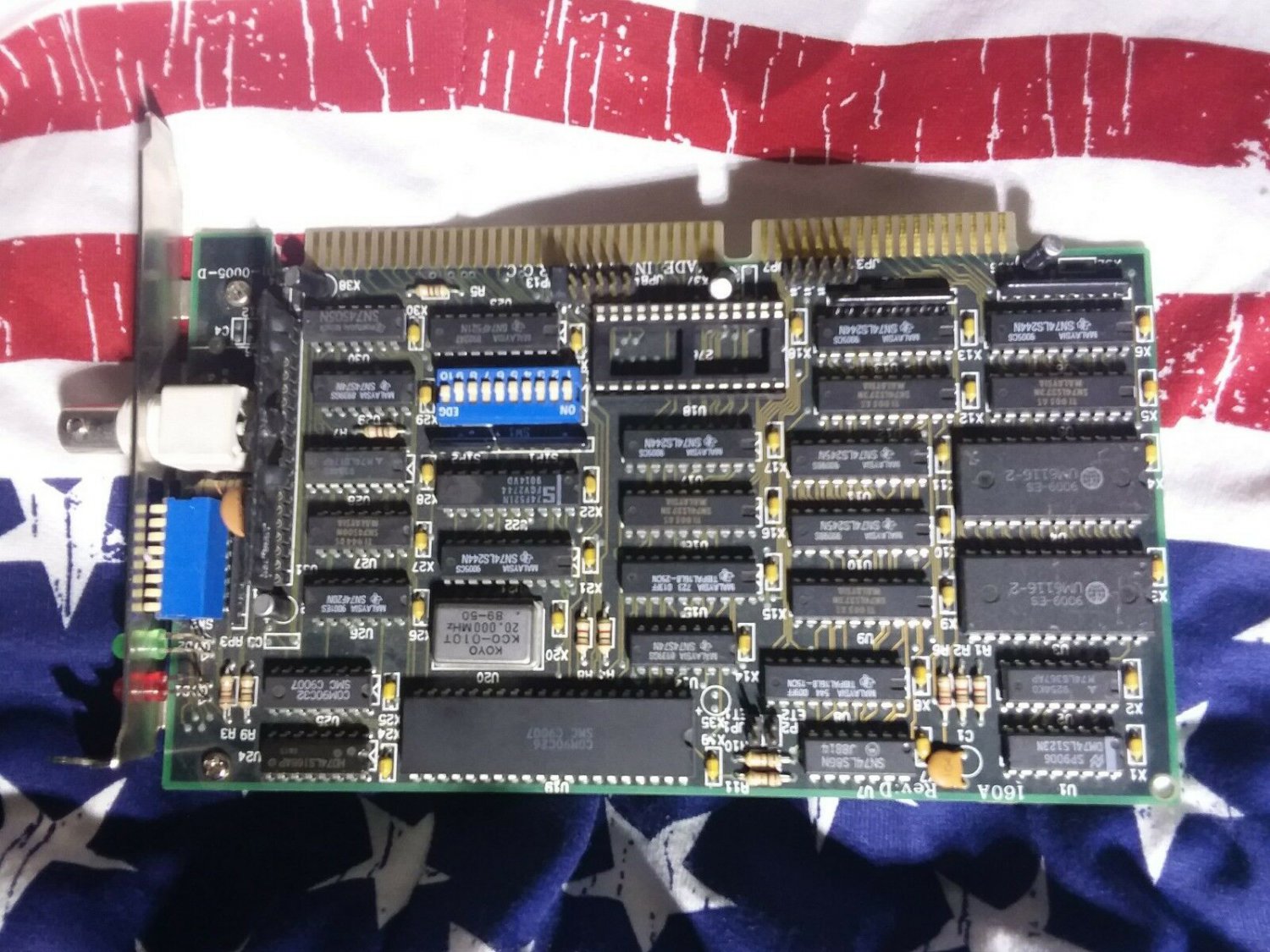 8-Bit Coax Arcnet Card - 160A  j2