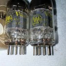 1@ Matched Pair of 12AX7 Tubes Westinghouse w/ Dumont Label matchedate 61-04 t1
