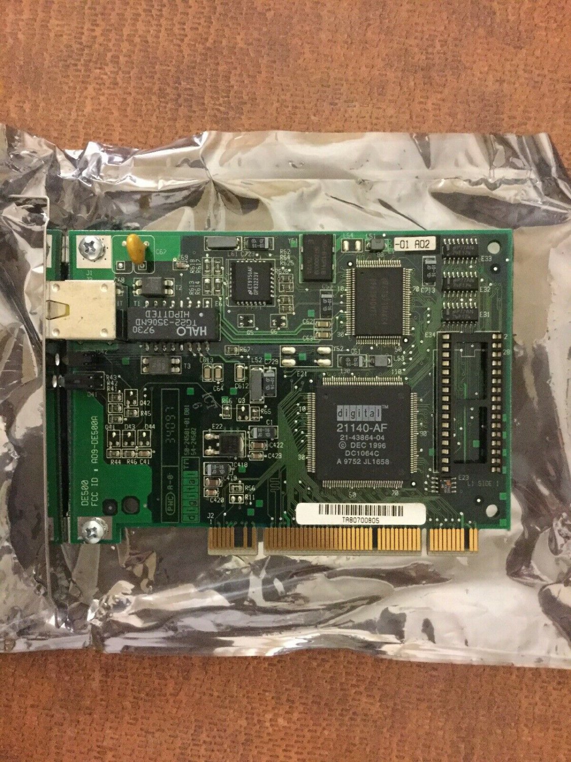 DIGITAL DEC DE500 A09-DE500A 21140-AF 50-24501-01 10/100 NETWORK CARD