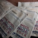 1K150110 knit-rite 100% Fine Wool 5 ply prosthetic super sock lot of 5 L1