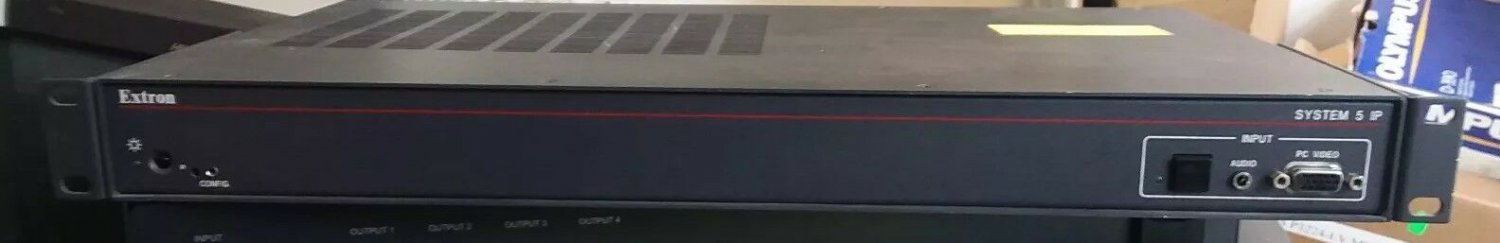 Extron Electronics System 5 IP 5-Channel A/V BNC LAN Input Switcher