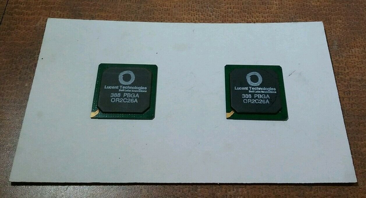 2 LUCENT OR2C26A Series 388 PBGA Field Gate Semiconductor Lot of 2 z3