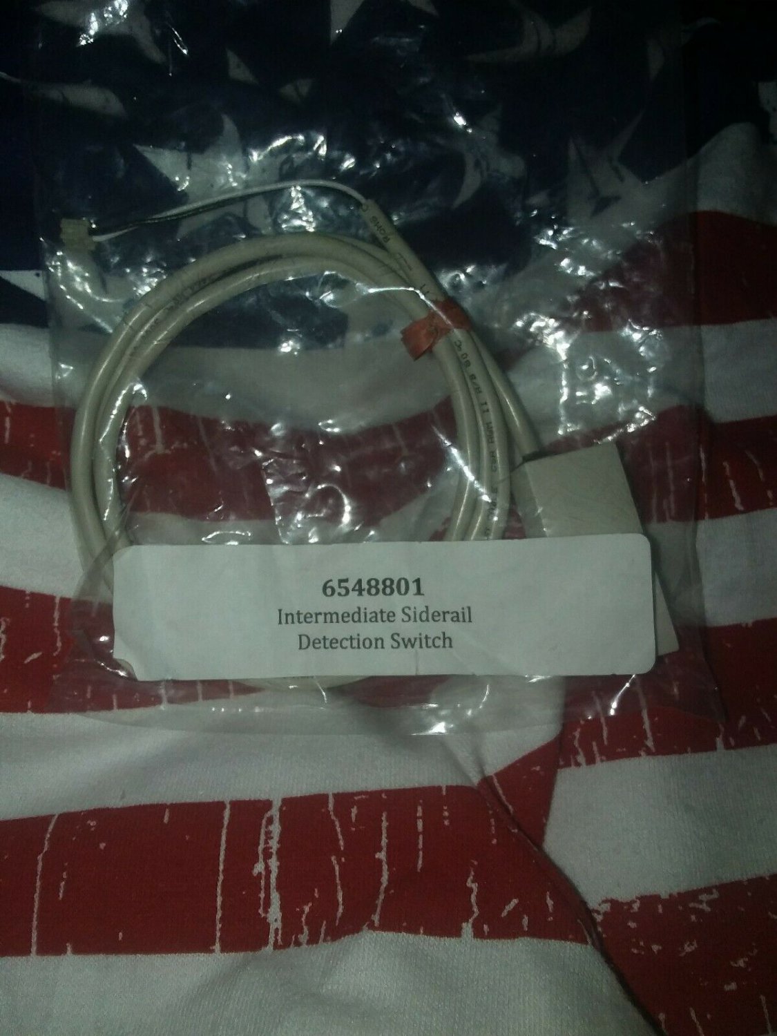 Hill-Rom Totalcare Intermediate Siderail Detection Switch Cable 65488-01 a4