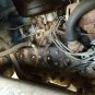 1951 ford flat head V8 steering column and shifter linkage to the floor