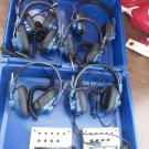 CALIFONE 1218AV-PY LISTENING CENTER WITH 6 2924AV-P HEADPHONES AND CASE