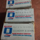 Quam TBL-70 Audio Transformer 70V 4W 8 Ohm multi-tap Speaker lot of 3 NIB NOS c1