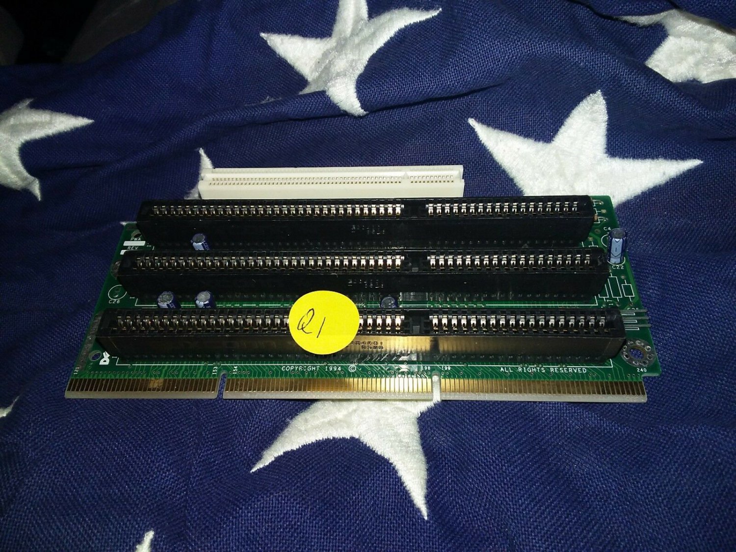 1994 GENUINE DELL RISER CARD 74967 REV A01 PWB 94V-0 2695 z1