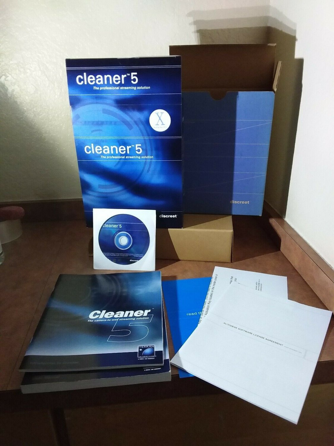 Discreet Cleaner 5 for Apple Mac Computer - Audio/Video Media Encoding Software