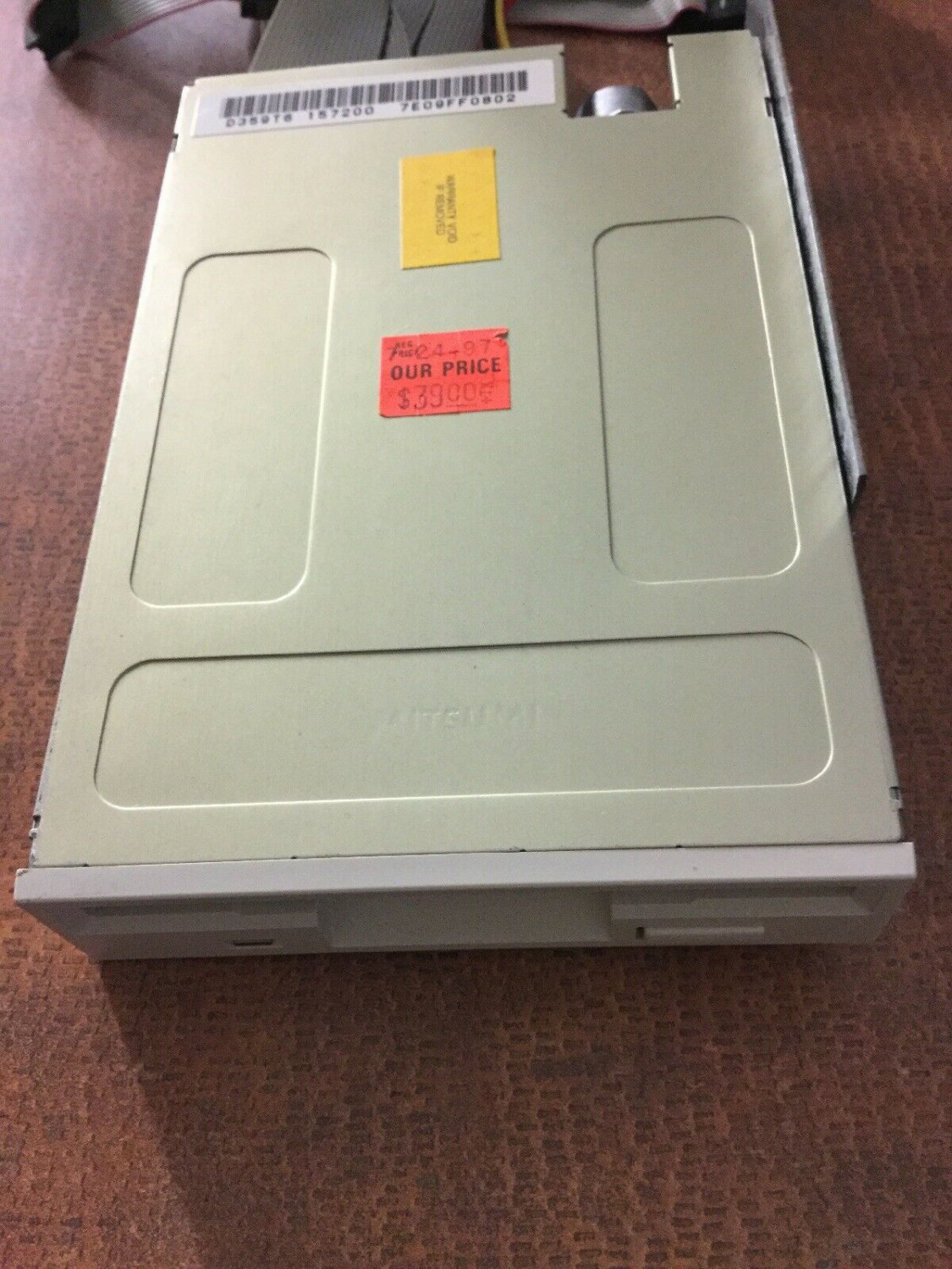 FLOPPY DISK DRIVE 3.5" D359T6 NEWTRONICS MITSUMI ID64666 Used Industrial Floppy