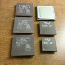 Lot Of 6 AMD intel IBM Desktop CPU Processor 387 386 Windows 95 (see pictures L1