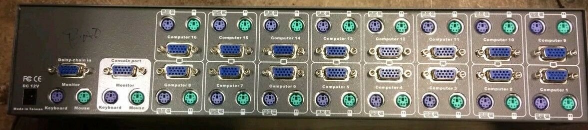 Compucable Power Reach ELITE KVM 16-port Controller Part Number: KVM1601ELTB
