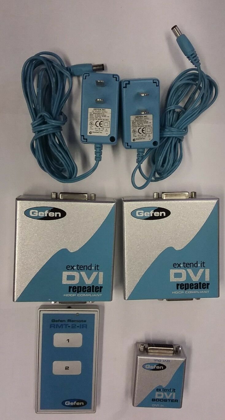 Gefen ex-tend-it DVI Repeater Switcher HDCP Compliant h1