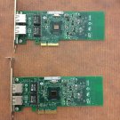 Intel E1G42ET Dual Port PCI-E Network Interface Card RJ-45 Dell G174P 1P8D1 2 Lt