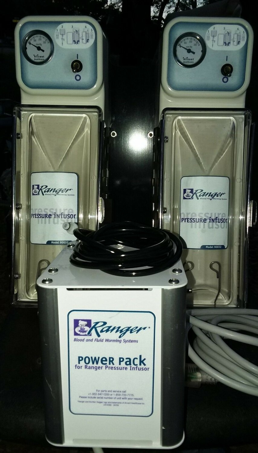 RANGER PRESSURE INFUSOR FLUID WARMING SYSTEM  WITH POWER PUMP 90033 90032