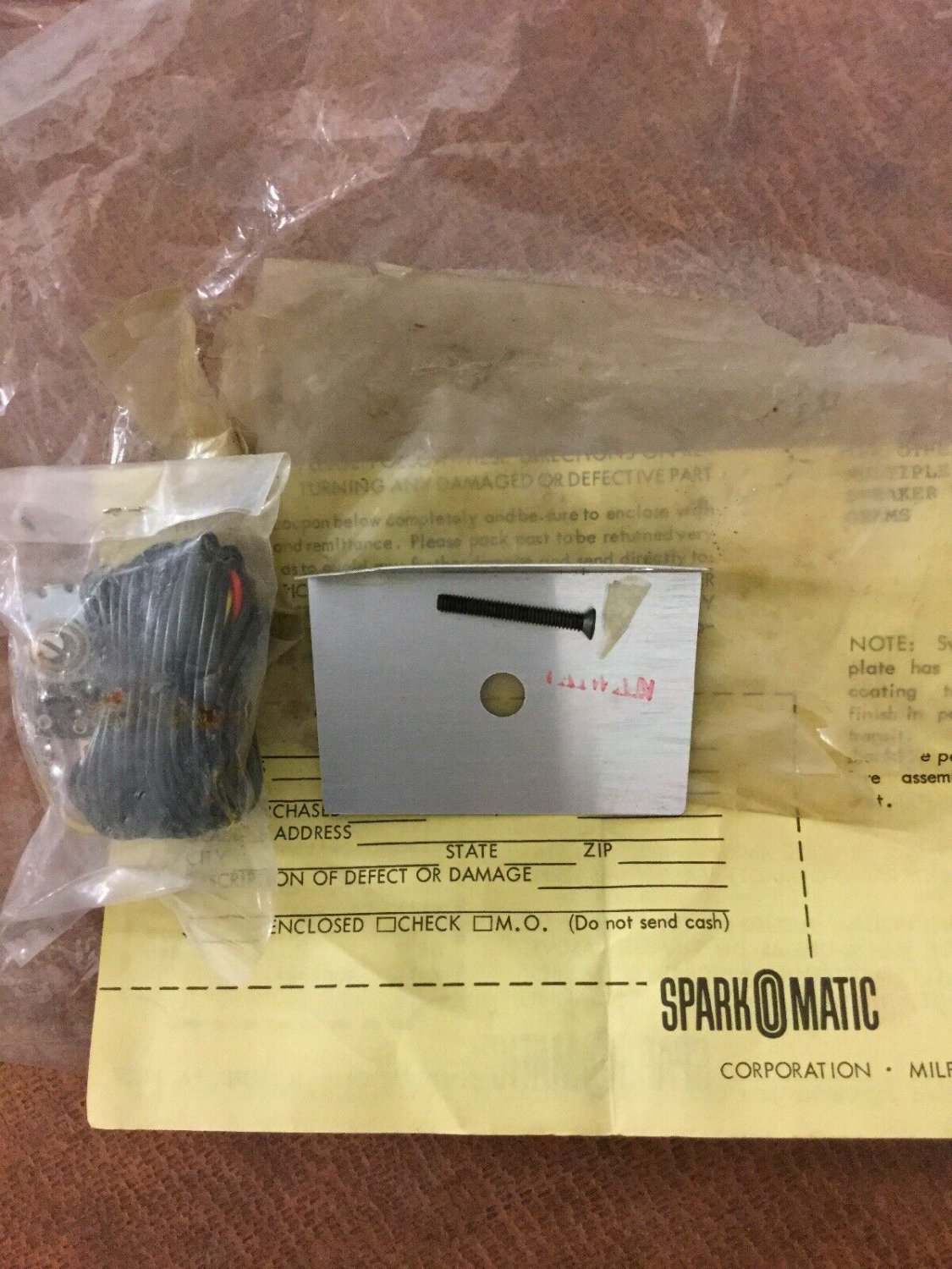Sparkomatic Speaker Switch To Switch Speakers, Nos b4
