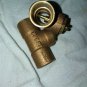 EBERT VALVE Brass Inline Sweat 1/2 in TO 1/2" solder gatelot of 3  h1