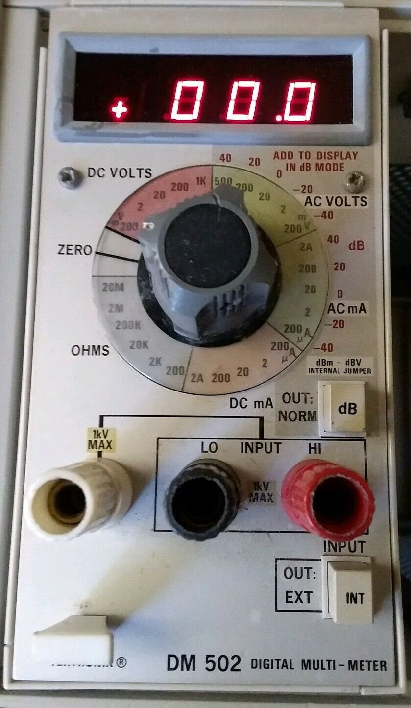 Tektronix DM502 Digital Multimeter for TM504