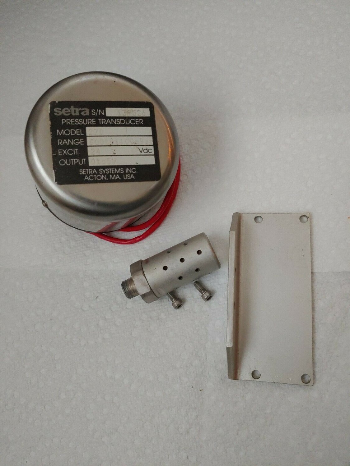 Setra model 270 Barometric Pressure Transducer nickon quietaire z2
