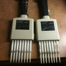 Oxford MultiMate 8-Channel 880 Nichiryo Pipette Multi-Channel MicroPipette lot of 2 z3