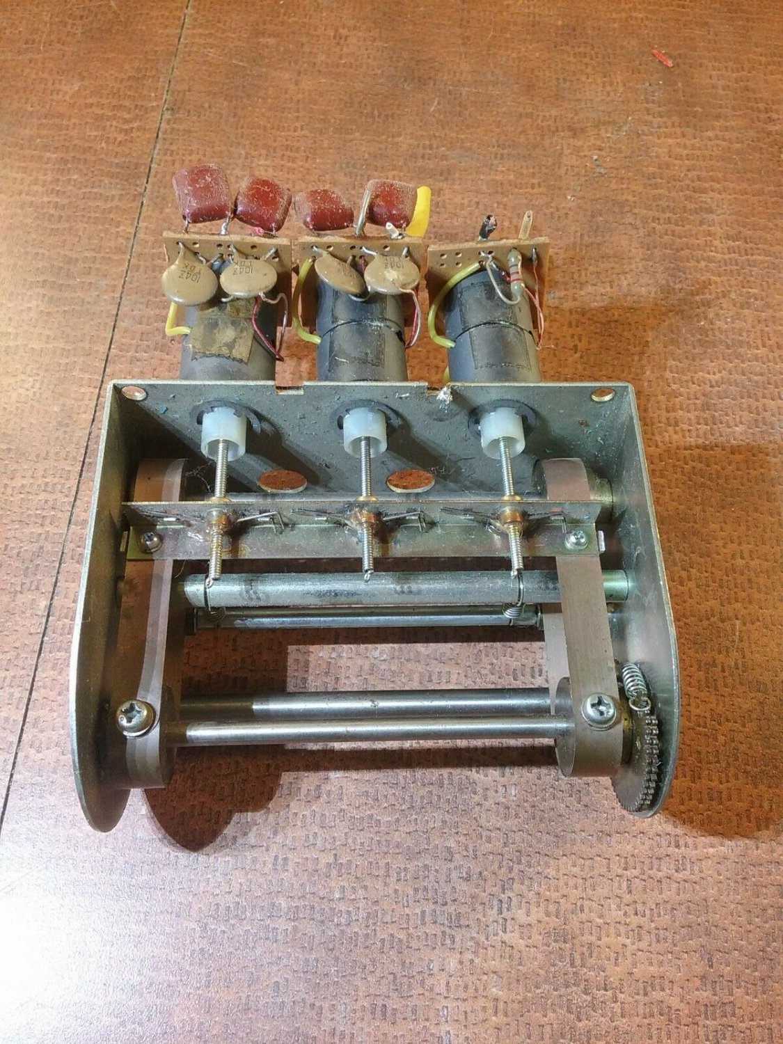 YAESU FT-301 Preselector Variable Tuning Inductor Coil Rack b7