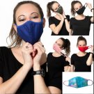 Double Layer Cotton Face Mask Washable Reusable Cloth Soft Fashionable Women Men