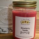 Strawberry vanilla 16 oz candle
