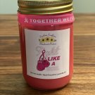 Breast cancer awareness candle 16 oz