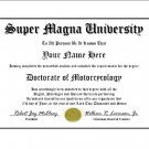Diploma for Honda SUPER MAGNA motorcycle owner