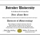 Diploma for Suzuki INTRUDER motorcycle owner