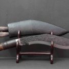 Hand forged Solid 10 inch Bahadur (Brave) Gurkha Kukri/Khukuri Knife.