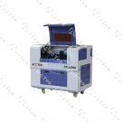 Mini co2 laser engraving machine 90W AKJ6040 for rubber acrylic wood paper PVC