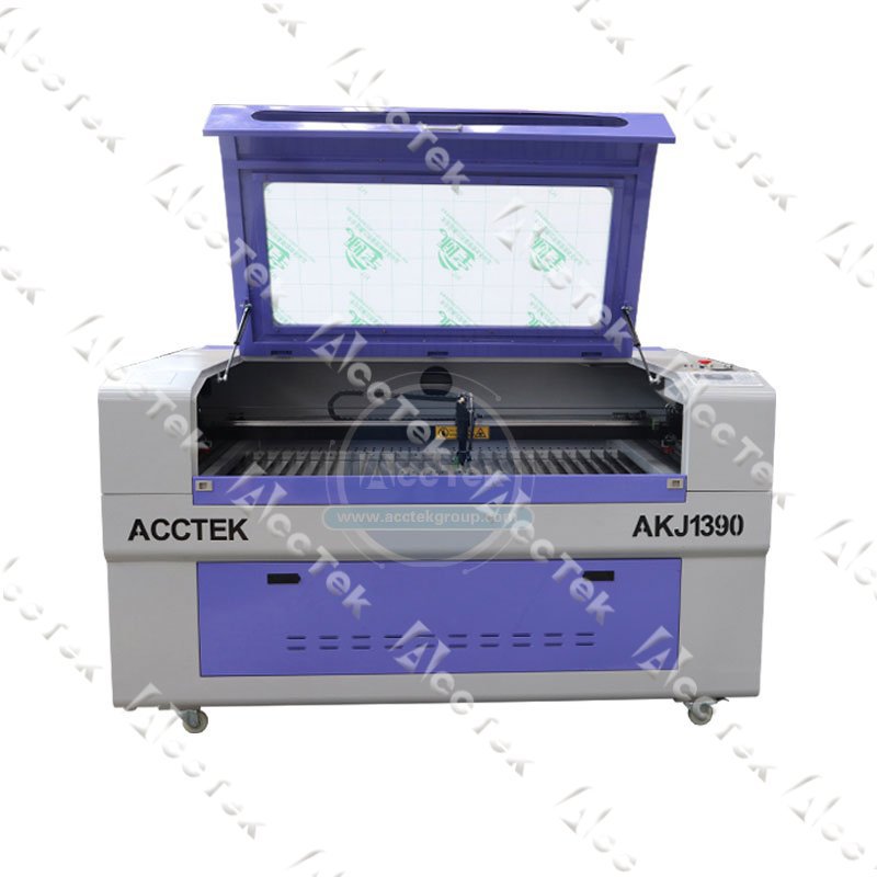 China ACCTEK high precision co2 laser engraving machine AKJ1390
