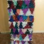 BOUCHEROUITE Moroccan Multi Color Handmade Carpet Area Rug Vintage Tribal Berber