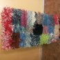 RUG BOUCHEROUITE Moroccan Carpet Area Multi Color Handmade Vintage Tribal Berber