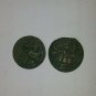 1288 Vintage Antique Morocco Old very Rare Money Coins Star Of David Jewish