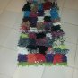 RUG BOUCHEROUITE Moroccan Multi Color Handmade Carpet Area Vintage Tribal Berber