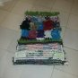 RUG BOUCHEROUITE Moroccan Multi Color Handmade Carpet Area Vintage Tribal Berber