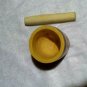 Masher Crusher Spice Herbs Very Solid Mortar And Pestle Wooden Handcrafted Moroc