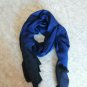 SCARF Turban Blue Arab Turban Tribes Morocan Tuareg Berber Sahara Adult Unisex