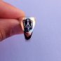 Maserati Logo Ring 925 Sterling Silver Luxury Car Jewelry