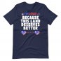 4th of July, I&acirc;��m Loud Because This Land Deserves Better Shirt Distressed Since 1776.