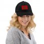 Corduroy Hat Beechfield B682 with Flag Morocco Kingdom Logo, Moroccan Pride Cap,