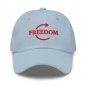 FREEDOM Hat Charlie Kirk Classic Red Republican Cap, Turning Point USA Style Baseball Cap