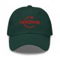 FREEDOM Hat Charlie Kirk Classic Red Republican Cap, Turning Point USA Style Baseball Cap