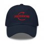 FREEDOM Hat Charlie Kirk Classic Red Republican Cap, Turning Point USA Style Baseball Cap