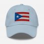 Embroidered Baseball Hat with Puerto Rico Flag Patriotic Cap Men & Women Puerto Rican Flag Caps