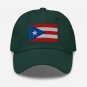 Embroidered Baseball Hat with Puerto Rico Flag Patriotic Cap Men & Women Puerto Rican Flag Caps