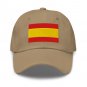 Embroidered Baseball Hat with Spain Flag | Patriotic Baseball Cap Men & Women | Spanish Flag Hats