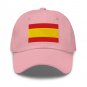 Embroidered Baseball Hat with Spain Flag | Patriotic Baseball Cap Men & Women | Spanish Flag Hats