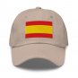Embroidered Baseball Hat with Spain Flag | Patriotic Baseball Cap Men & Women | Spanish Flag Hats